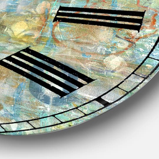 Designart 'Mind Blown Large Modern Wall Clock